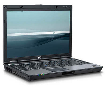 На ноутбуке HP Compaq 6510b мигает экран